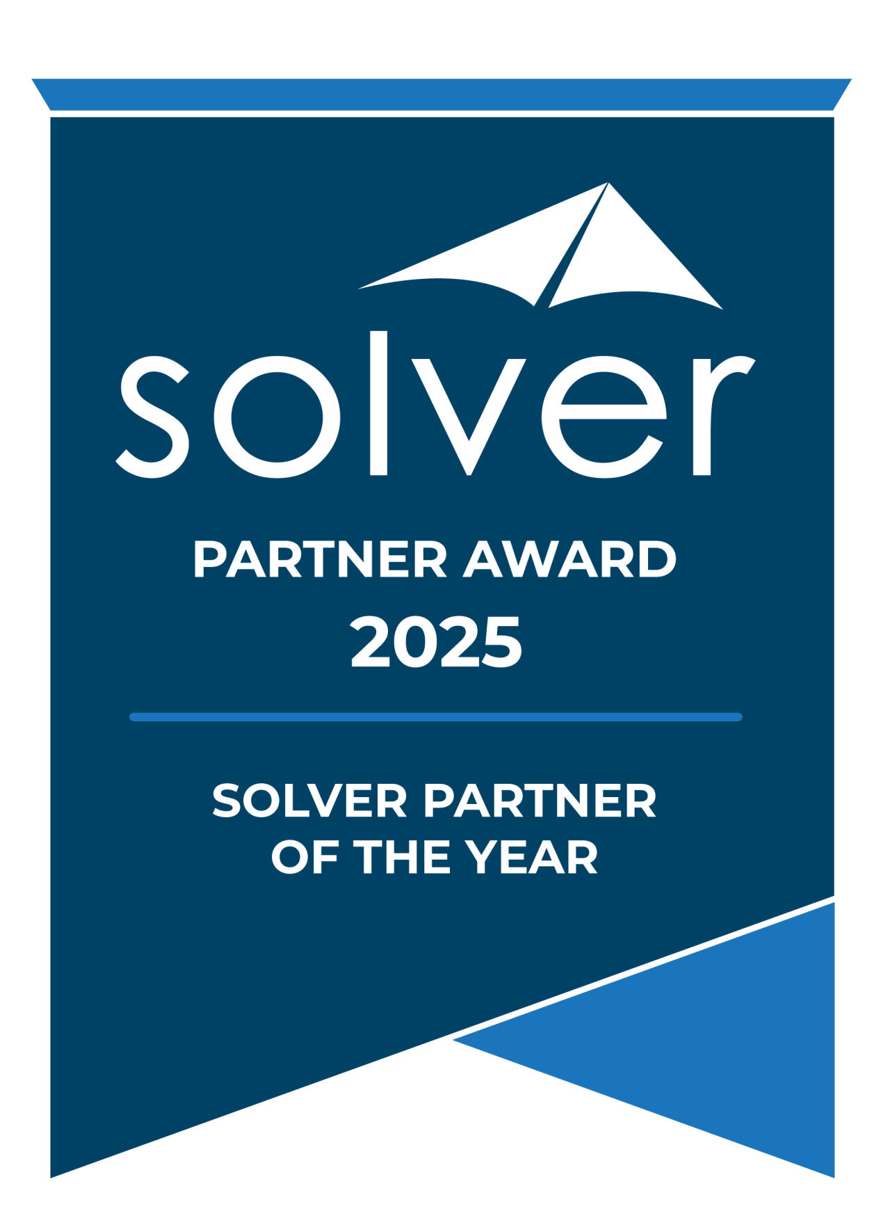 Partner Award 2025 - Solver partner of the year Badge